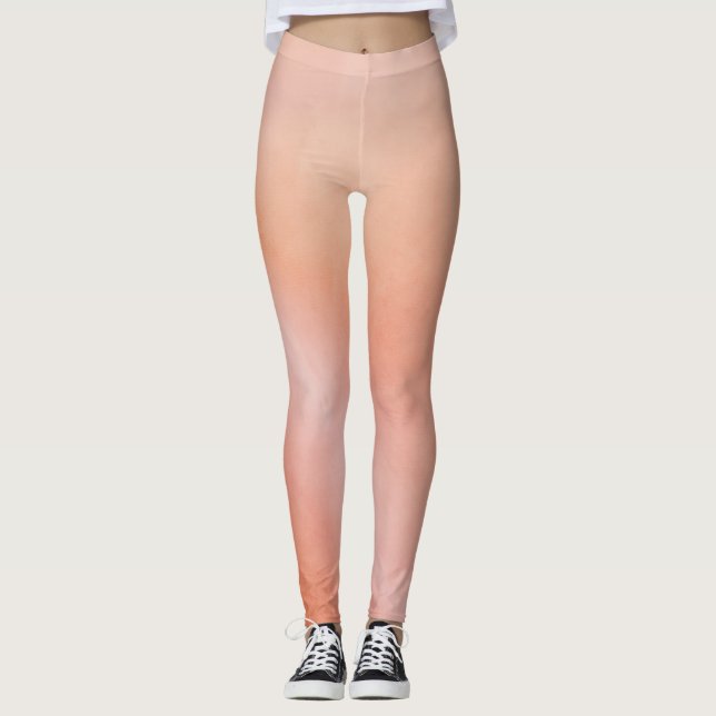 Persika baljväxter leggings (Framsida)