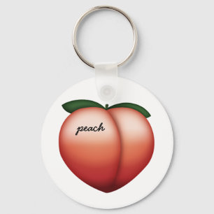 Persika estetiska Keychain Nyckelring