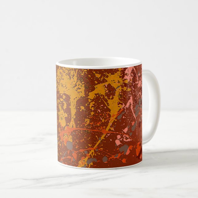 Persika Flurry Kaffemugg (Framsida höger)