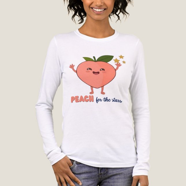 Persika för stjärnorna t shirt (Framsida)