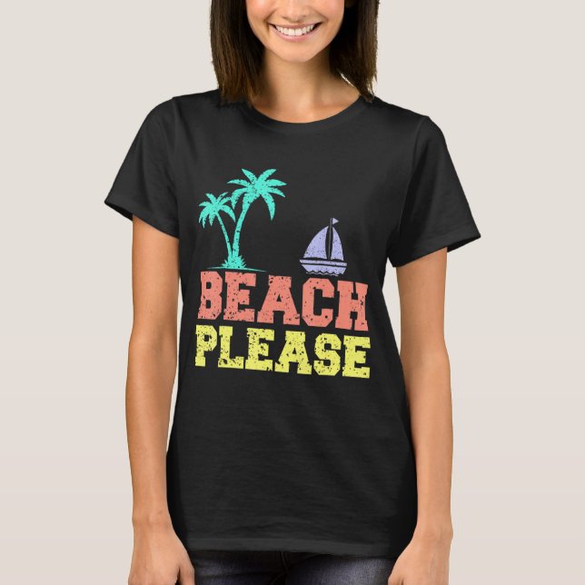 Persika, Kids Beach T Shirt (Framsida)