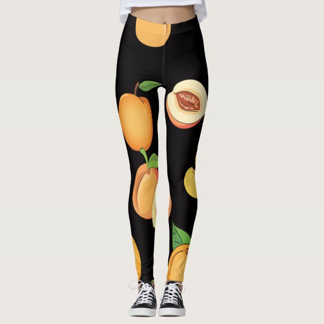Persika Mönster 5 Leggings (Framsida)