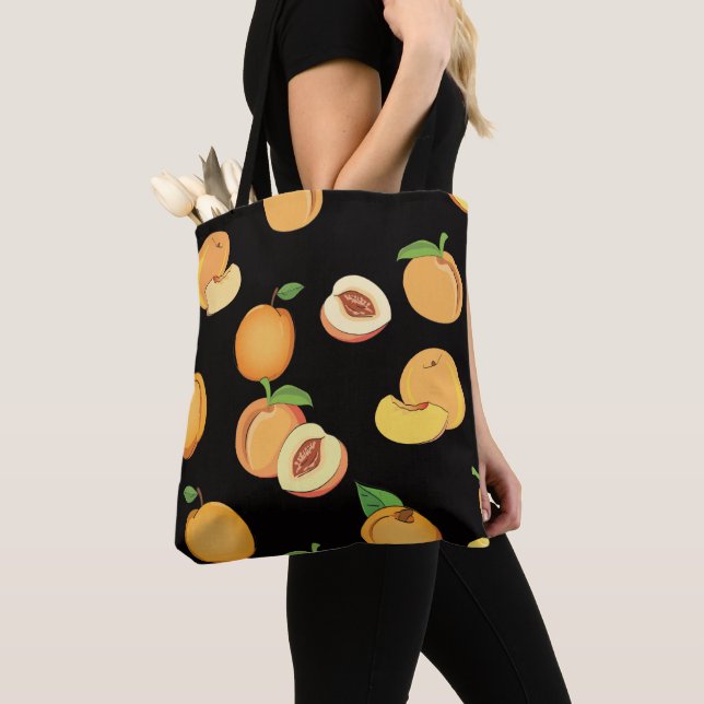 Persika Mönster 5 Tygkasse (Närbild)