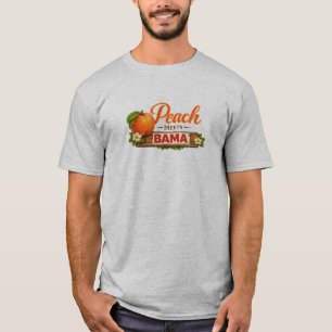 Persika möter Bama T-Shirt   Southern Love Story T