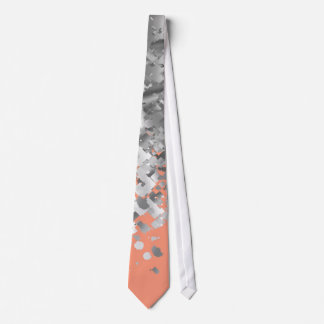 Persika- och fauxglitterpersonlig slips