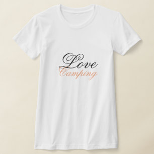 Persika och svart t shirt