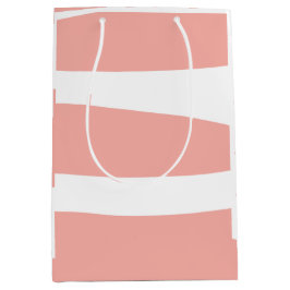 Persika och vit Abstrakt