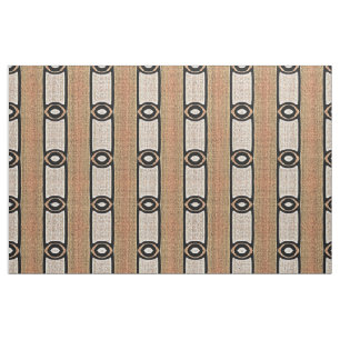Persika Orange Taupe Beige Brown Bali Batik Mönst Tyg