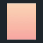 Persika övertoningsbakgrund flygblad<br><div class="desc">Bakgrund för vanlig persika- och rosa övertoning.</div>