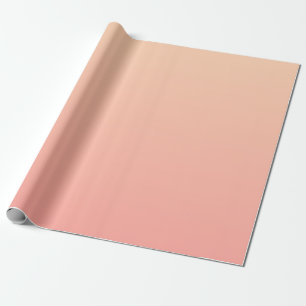 Persika övertoningsbakgrund presentpapper