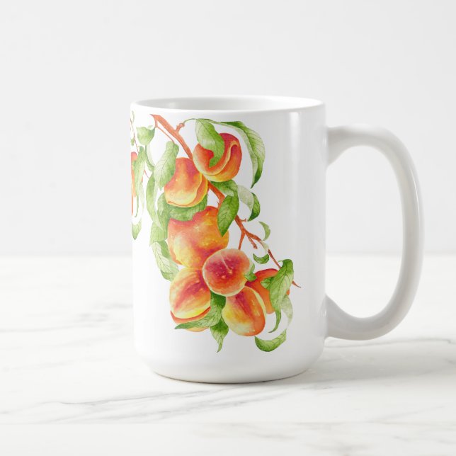 "Persika paradise" på klassisk Mugg (Höger)