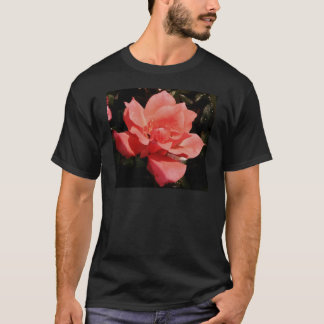 Persika ro och trädroppar t shirt