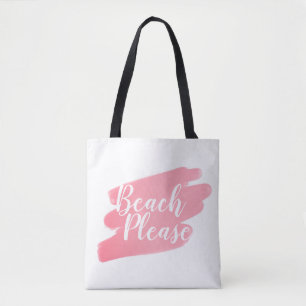 Persika Rosa Beach Tygkasse