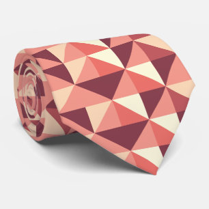 Persika Rosa Lila Triangle Geometric Mönster Slips