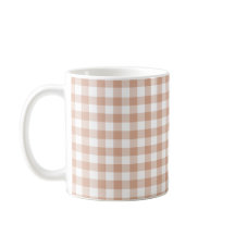 Persika-rutig gingham-mönster Retro-färg