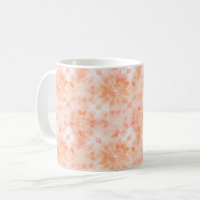 Persika Tie Dye Kaffemugg (Framsida vänster)