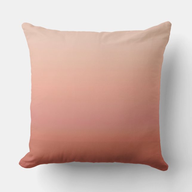 persika till mörkens persiennövertoning kudde (Framsida)