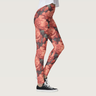 Persika Träningskläder Gardenias Inspirerade Gåvor Leggings