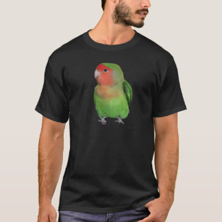 Persika-vänd mot Lovebird T-shirt