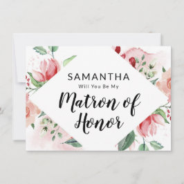 Persika vattenfärgsmatchning av Frieri kökort