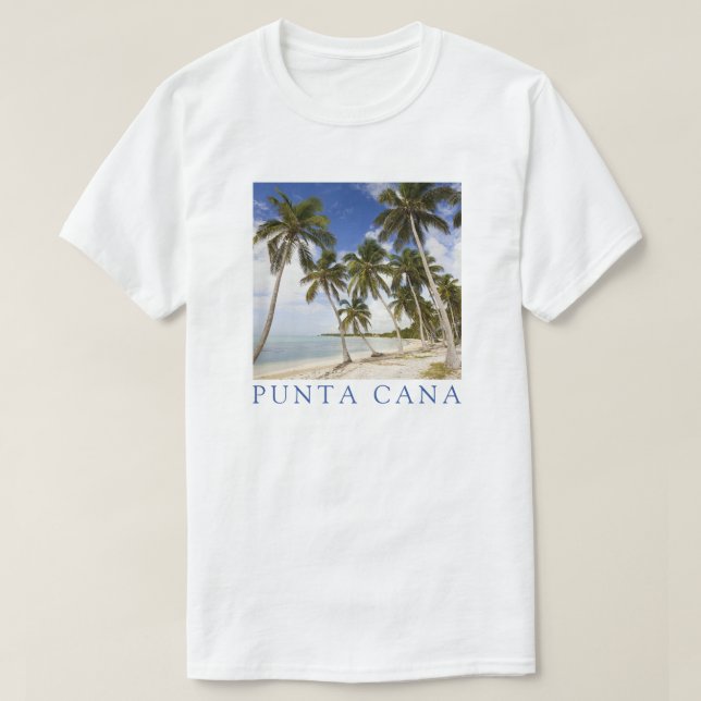 Persika vid Punta Cana | Dominikanska republiken T Shirt (Design framsida)