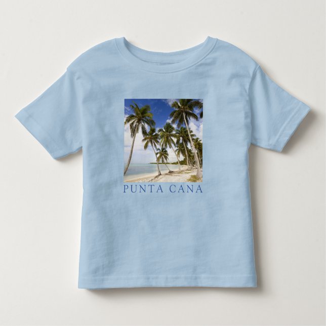 Persika vid Punta Cana | Dominikanska republiken T Shirt (Framsida)