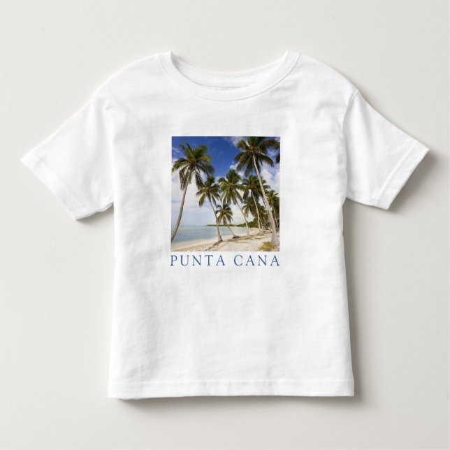 Persika vid Punta Cana | Dominikanska republiken T Shirt (Framsida)