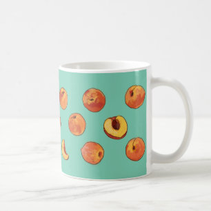 Persikamönstermugg - anpassade kaffemugg