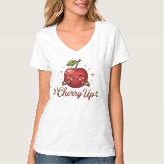 Persikifiera: Körsbär upp 1 T Shirt