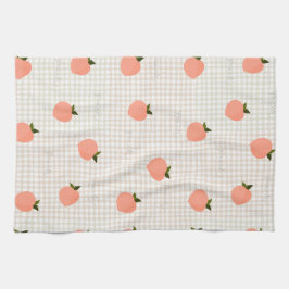 Persikifiera Persiko Gingham Kökshandduk
