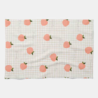 Persikifiera Persiko Gingham Kökshandduk