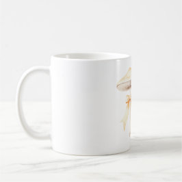 Persikobärscreme svamp kaffemugg