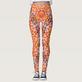 persikoblomma leggings