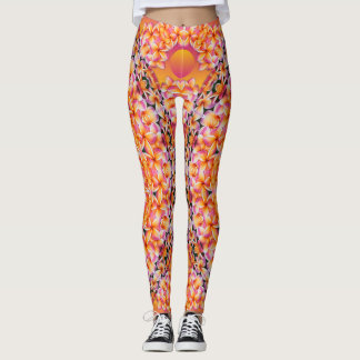 persikoblomma leggings