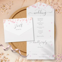 Persikoblommas florska monogram