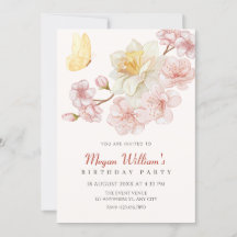 Persikoblommor, blommar