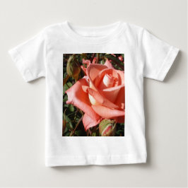 Persikofärgad ros t shirt