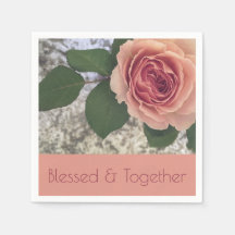 Persikofärgad Rosa och korall Ro liten