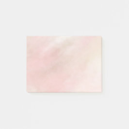 Persikofärgning  Rosa Färgvattenfärg Post-it Block