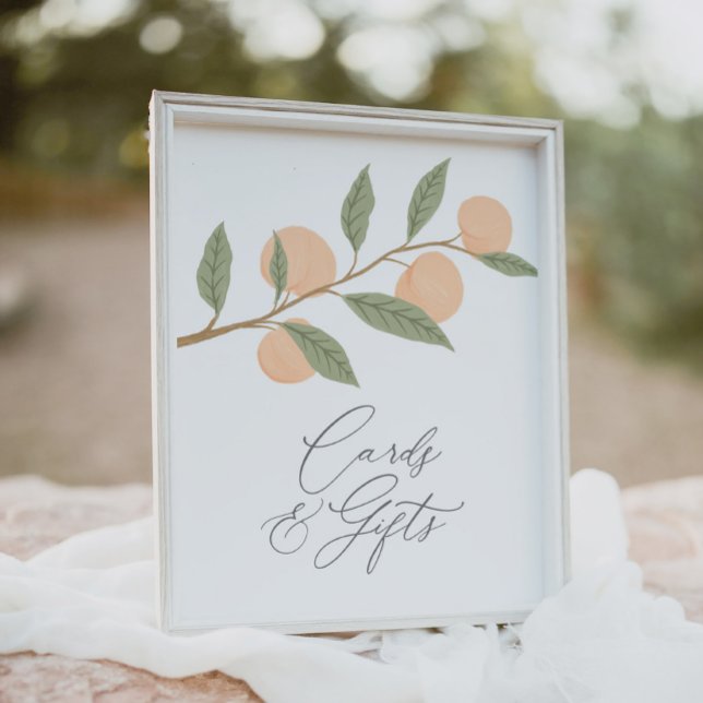 Persikokort och Födelsedagsfester Poster (Skapare uppladdad)