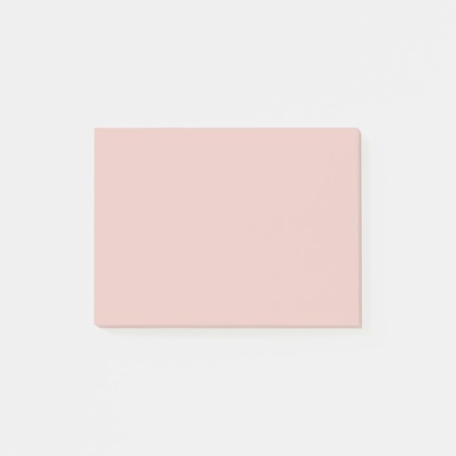  persikomall för peachy Rosa Trend Färg Peach-mall Post-it Block (Framsida)