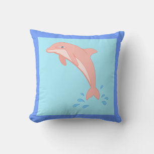 Persikor av Rosa Dolphin Kudde