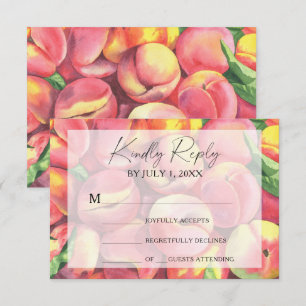 Persikor - Bröllop OSA Card Kort