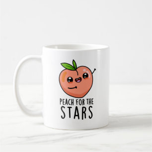 Persikor för stjärnor, fruktpun kaffemugg