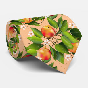 Persikor Frukt Blommigt Slips