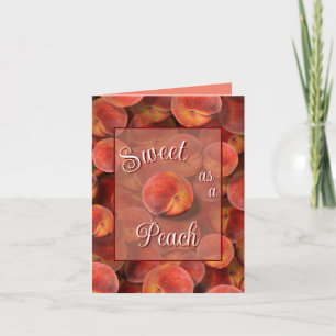 Persikor Greeting Card Kort