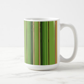 Persikor och Grönt Rand (botm) Kaffemugg