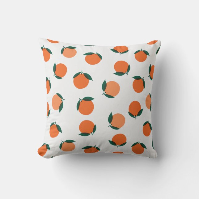 Persikor och Orangar Kudde (Framsida)