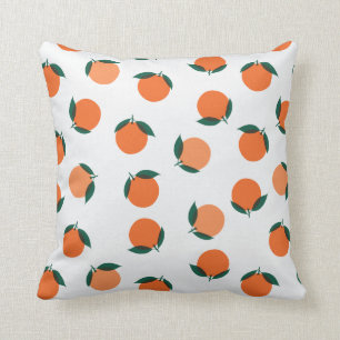 Persikor och Orangar Kudde