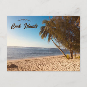 Persikor på Rarotonga Cook-öarna Vykort
